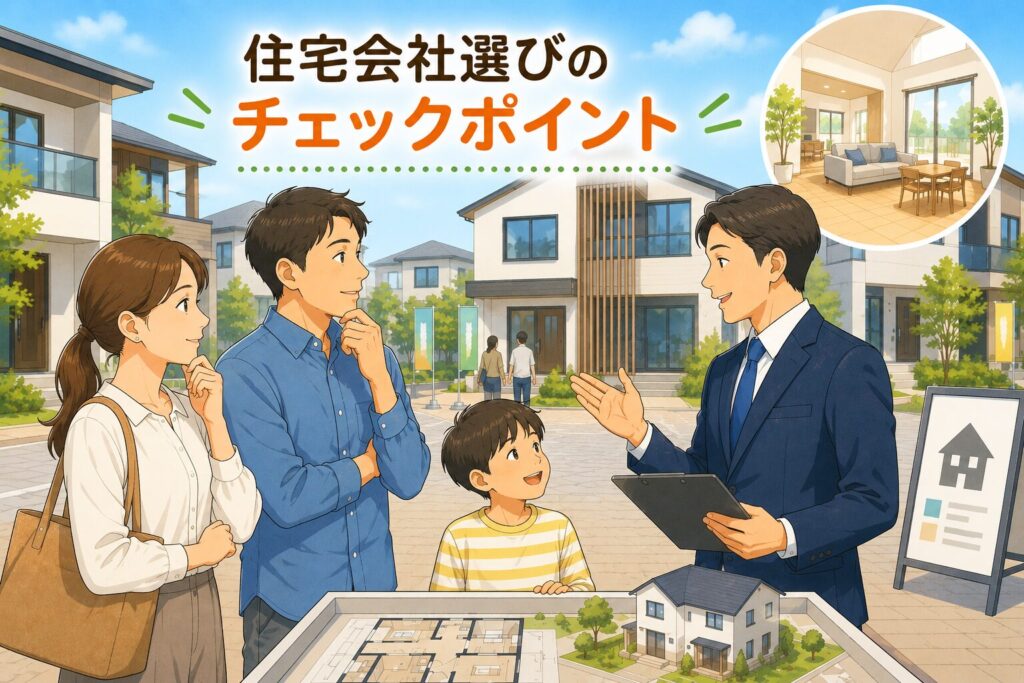 住宅展示場で失敗しない見学術とは？住宅会社選びのチェックポイントを解説
